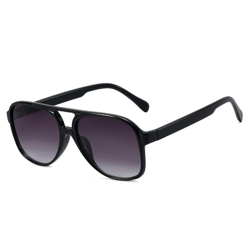 High Quality Fashion Pilot Sunglasses - Big Frame Square Driving Sun Shades Glasses