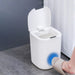 Innovation at Your Fingertips: Transform Your Kitchen with the Rectangular Smart Sensor Trash Bin for Food Plastic