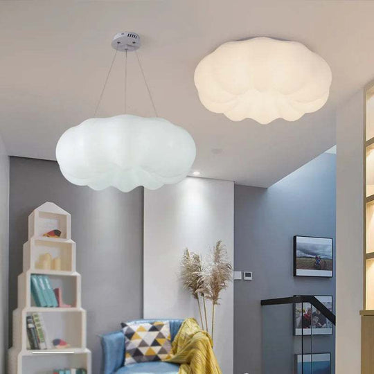 Trendy and Playful: Net Red LED Chandelier - Children's Room Ceiling Lamp with a Creative Warm Glow