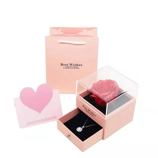 Forever Love in Bloom: Rose Soap Flower Gift Box for Valentine's Day and Mother's Day