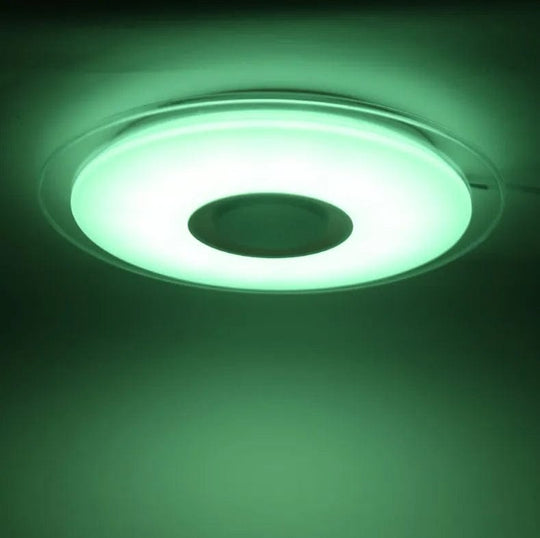 Harmonize Your Space: LED Colorful Smart Ceiling Light with Mobile App Control and Bluetooth Speaker