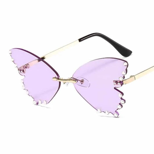 Fashion-Forward Women's Butterfly Shades Sunglasses with UV400 Protection