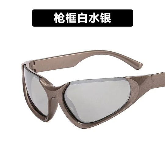 Hot Sell Trendsetting Ladies Punk Sunglasses with UV400 Protection