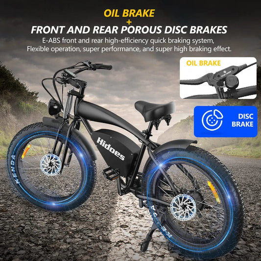 Conquer Nature in Style: Hidoes HD B3 26-inch Ebike - Your Ultimate Outdoor Adventure Companion