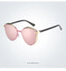 Cat Eye Round Polarized Sunglasses for Men and Women - Fashionable Shades for a Classic Look