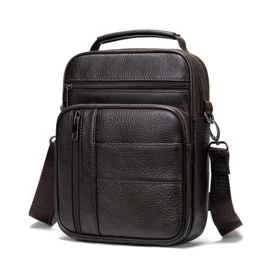 Style Redefined: Discover the Luxury of Leather in our Designer Men's Shoulder Bags