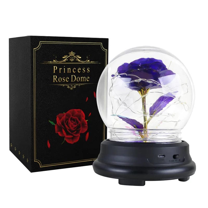 Forever in Bloom: Home Decor Valentine Rose Lamp Gift - LED Light String Perfection