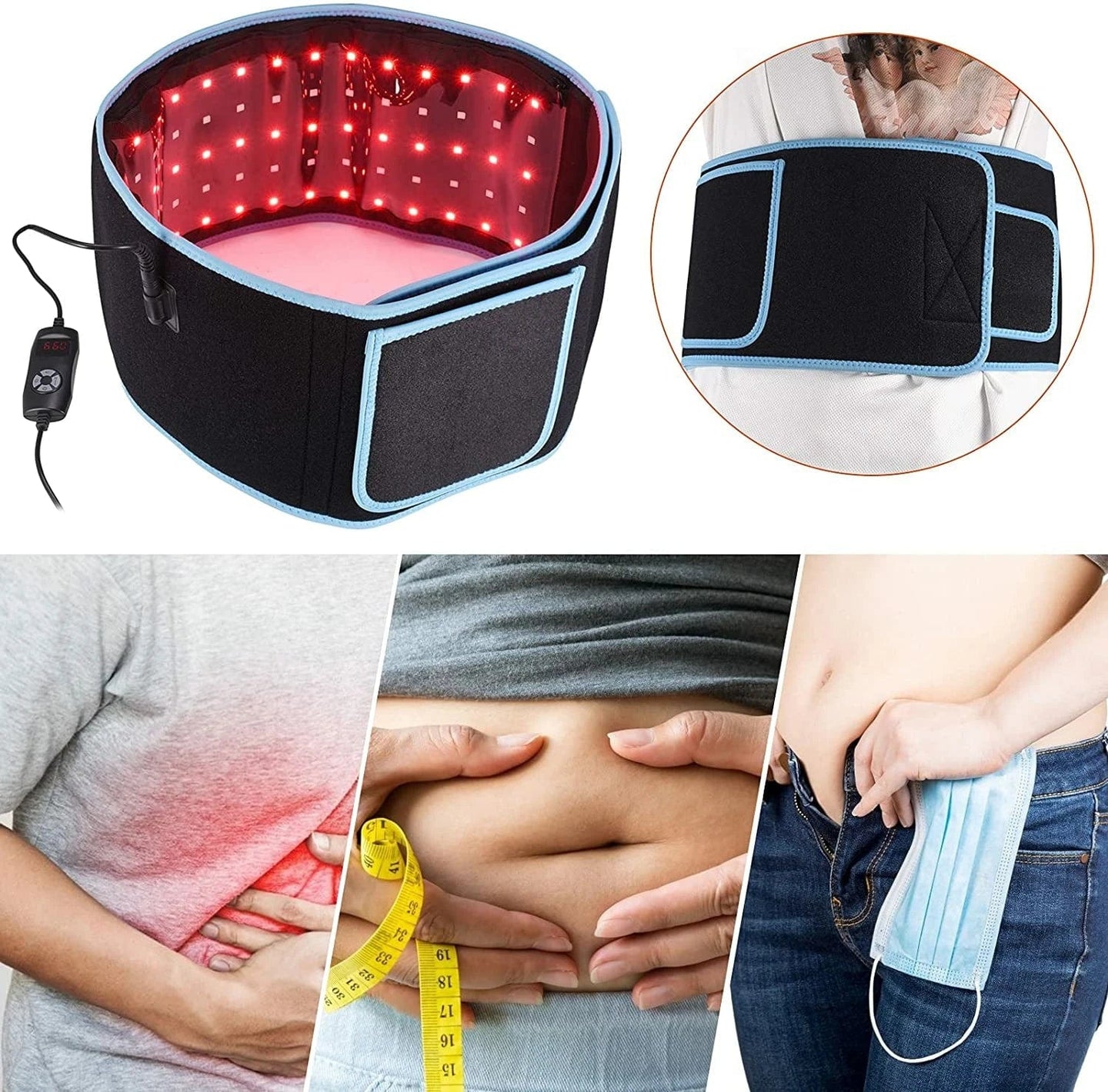 Wrap Yourself in Wellness: Red Light Therapy for Waist Slimming and Pain Relief with Our Innovative Arm Belts