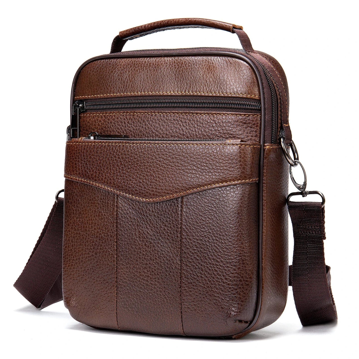 Style Redefined: Discover the Luxury of Leather in our Designer Men's Shoulder Bags