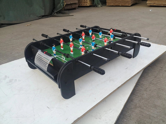 Kick Off Fun at Home: Mini Indoor Foosball Baby Foot Soccer Table for Hand Play Excitement