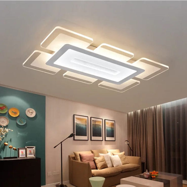 Sleek Simplicity: 20cm Modern LED Ceiling Lights - Acrylic Lamp with Tricolor Light for Stylish Living Spaces