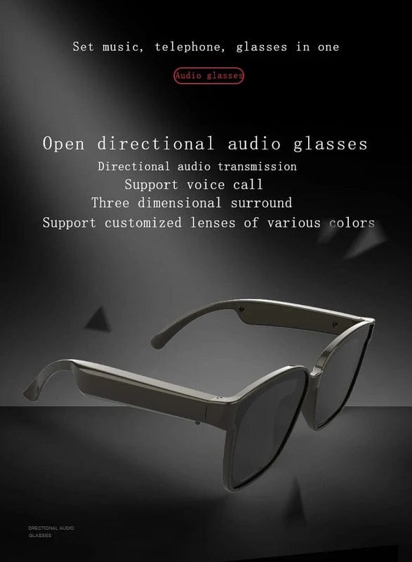 Fashion Smart Audio Glasses Outdoor Fashion TWS Wireless Earphone Handsfree Eyewear Sunglasses Speaker for Men and Women