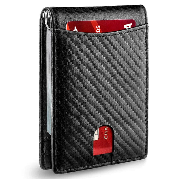 Style Redefined: Men's Slim Bifold Wallet - A Minimalist Essential with Maximum Impact