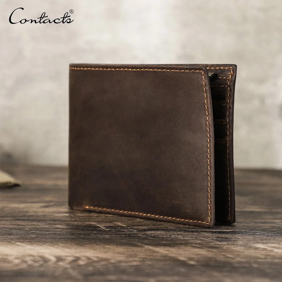 Tailored Elegance: Custom Men's Slim Wallet – A Statement of Luxury and Practicality