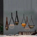 Versatile Elegance: Glass Hanging Lamps - LED Pendant Lights for Home Decoration in Bedrooms and Restaurants