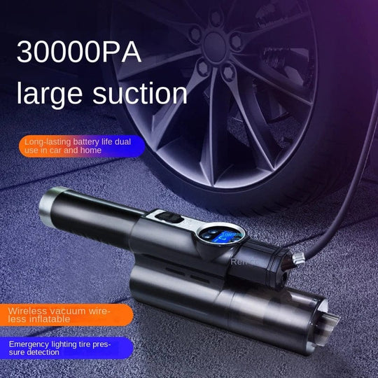 Revolutionize Your Drive: Tesla Model Y Wireless Air Pump Inflation + Car Vacuum Cleaner