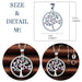 Sterling Silver Tree of Life Pendant Necklace for Women