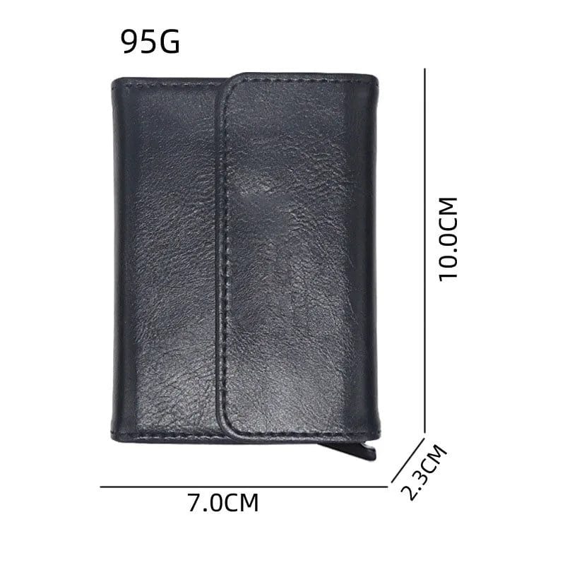 Fashion Meets Tech: Minimalist Wallet for AirTag - Front Pocket Convenience for Women