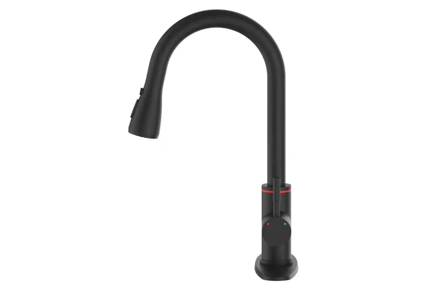 Enhance Your Kitchen Elegance: High-Quality Black Faucet with Smart Touch and LED Illumination