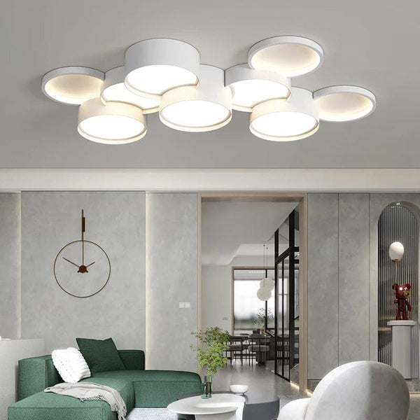 Simplicity in Style: Bedroom Ceiling Light - Round Combination LED Lamp for Modern Home Decor