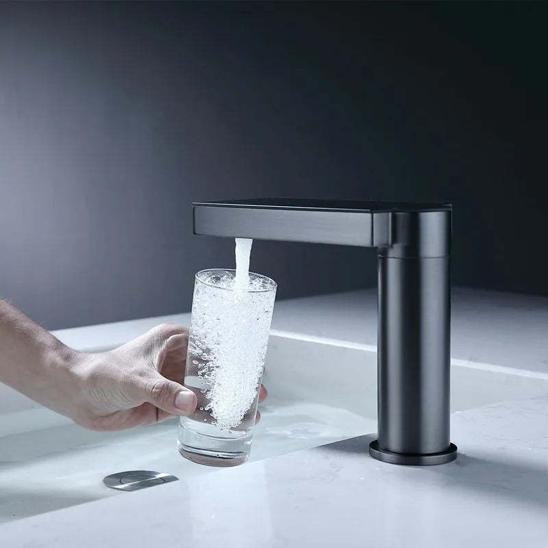 Touchless Elegance: Temperature Control Sensor Bathroom Faucet for Modern Convenience