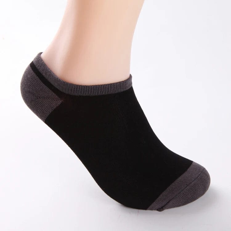 Summer Essentials: No-Show Low-Cut Bamboo Charcoal Socks – Style Meets Affordability