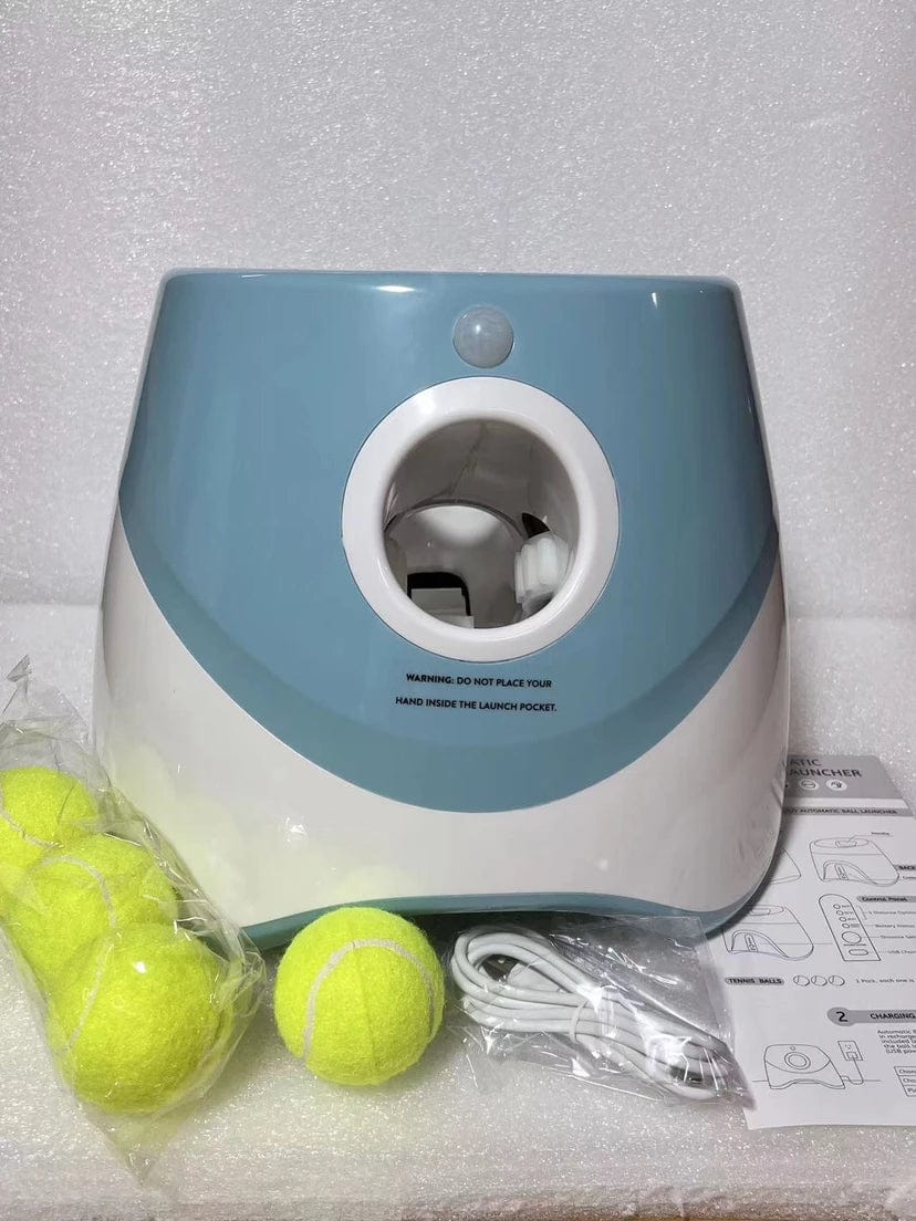 Electric Interactive Throwing Training Dog Fetch Toy Thrower Machine mini Tennis Automatic Dog Ball Launcher