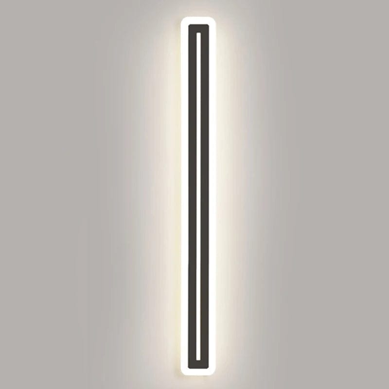 Contemporary Elegance: Black or White LED Bedroom Light - Modern Wall Lamp for Sophisticated Bedroom Decor