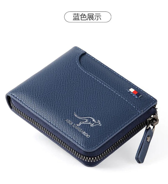 Luxury Redefined: Multifunction Card Holder in PU Leather - Slim RFID Blocking Wallet