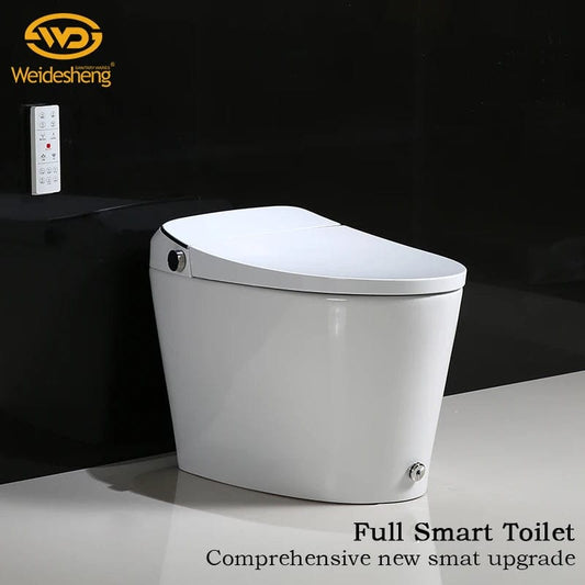 Intelligent High-Tech Automatic Flush Water Closet Toilet
