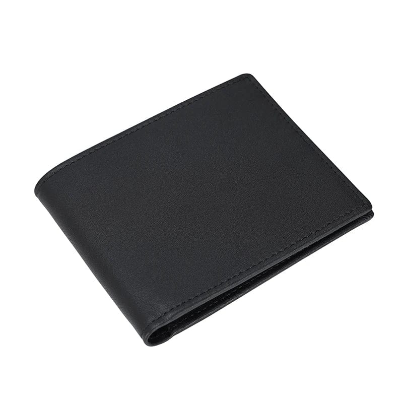 Modern Security, Classic Appeal: Genuine Leather Bifold Wallet for the Fashion-Forward Man