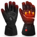 Winter Shockproof Racing Heated Gloves for Motorcycle Enthusiasts