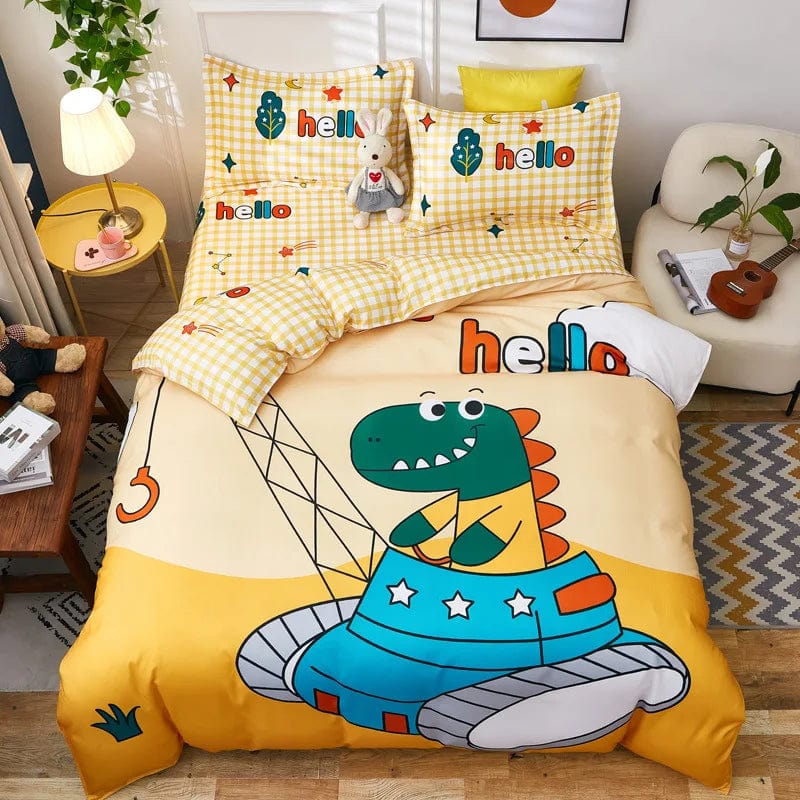 Transform Your Child's Bed with 3D Digital Printing - Cotton Bedding Set