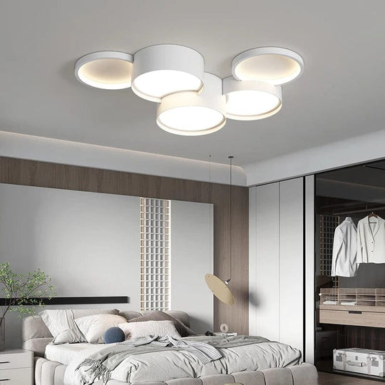 Simplicity in Style: Bedroom Ceiling Light - Round Combination LED Lamp for Modern Home Decor