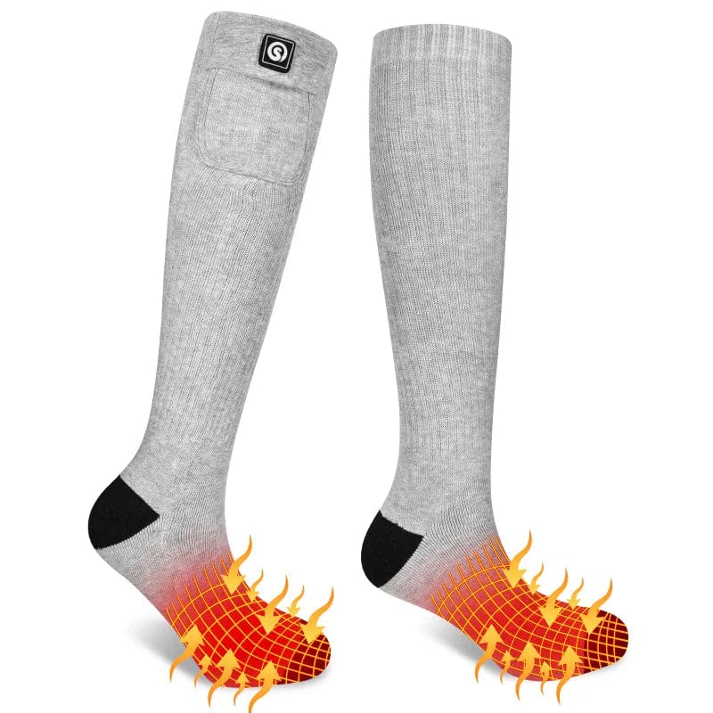 Stay Active, Stay Warm: Heated Thermal Sport Socks with Rechargeable Heating for Men and Women