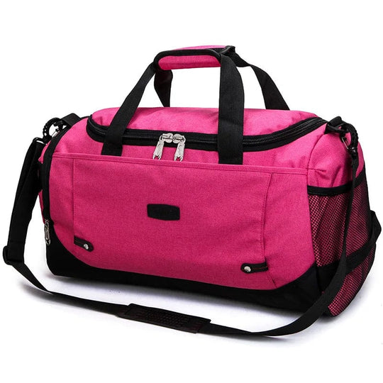 Sport in Style: Gym Shoes Compartment Travel Duffel for Men and Women