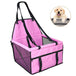 Travel Safely and Stylishly with Our Waterproof Portable Folding Pet Car Seat