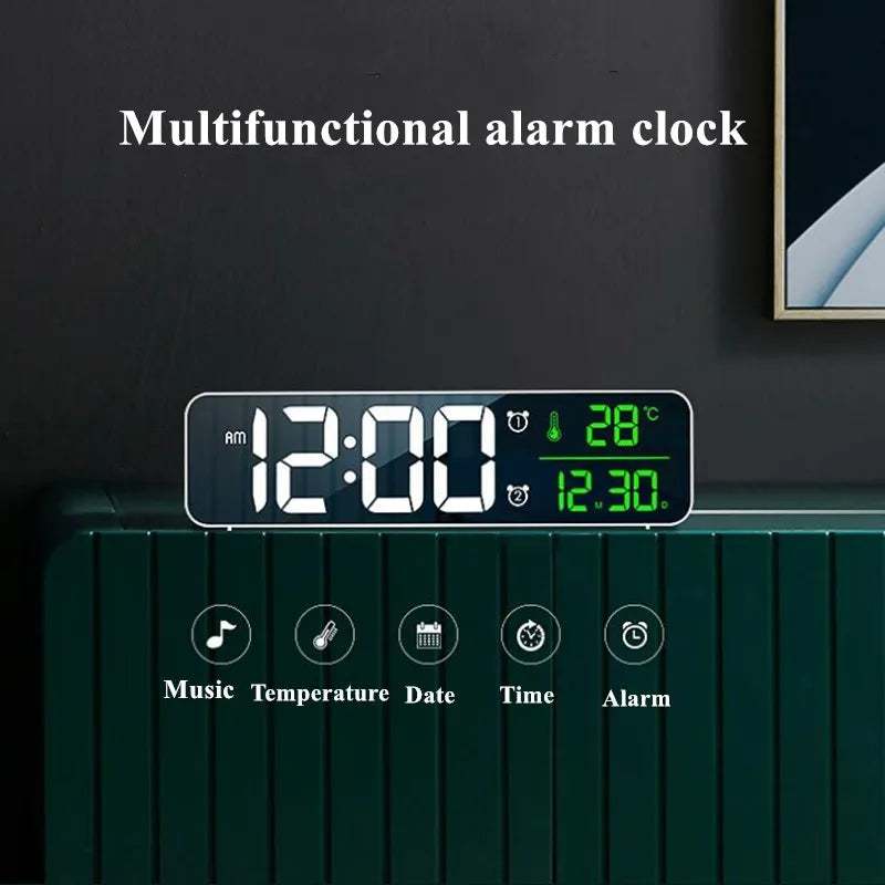 Functionality Meets Fashion: A Stylish Addition - Alarm Clock for Living Room and Bedroom