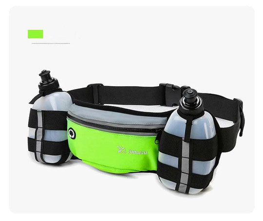 Stay Hydrated and Hands-Free: Fully Adjustable Runner's Waist Bag with Multifunctional Design