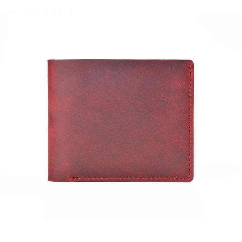 Mens Wallets Slim Genuine Cow Leather Mini Fashionable Card Holder Purse for Women