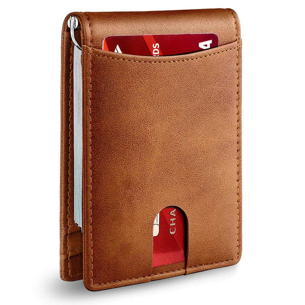 Style Redefined: Men's Slim Bifold Wallet - A Minimalist Essential with Maximum Impact