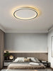 Cozy Elegance: Super Slim Warm White Flush Mount LED Ceiling Light - Perfect for Bedroom and Living Room Ambiance