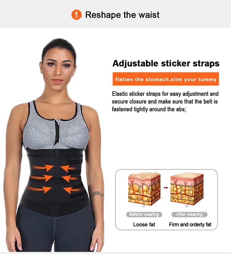 Double the Impact: WAISTDEAR Sauna Body Shapers - Your Ultimate Fitness Companion