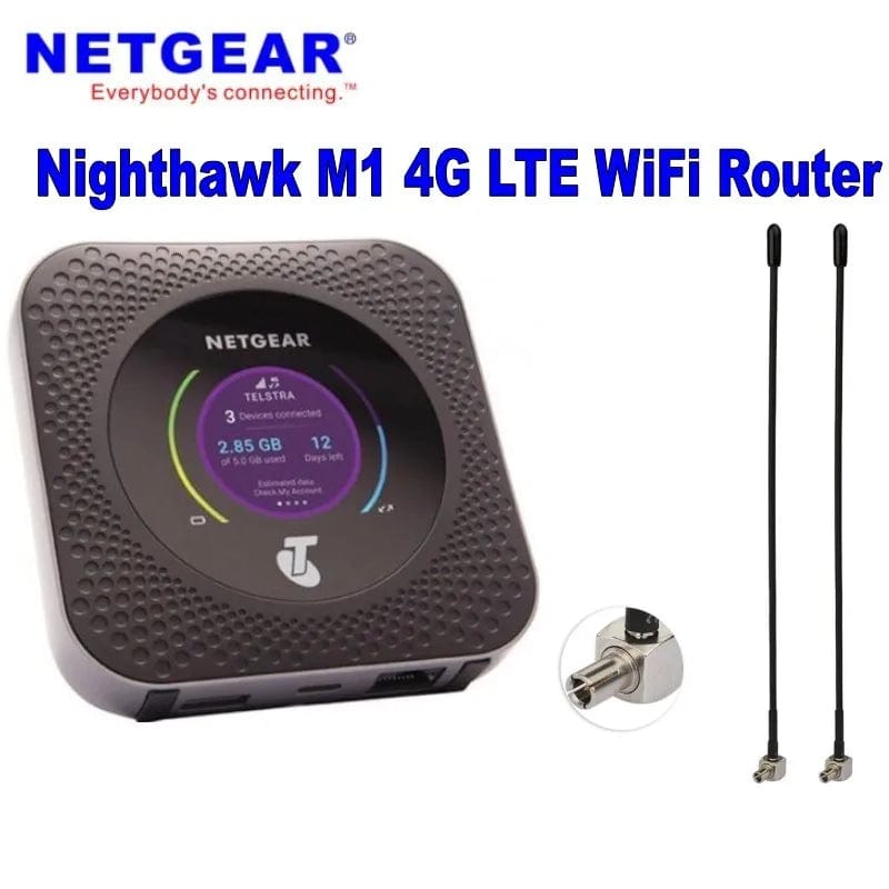 Netgear Nighthawk M1 MR1100: Portable 1Gbps LTE MiFi Router AU Version 4g Lte Router.