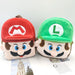 Kid Mario Plush Cartoon Backpack – The Coolest Super Mario Bros Companion for School!