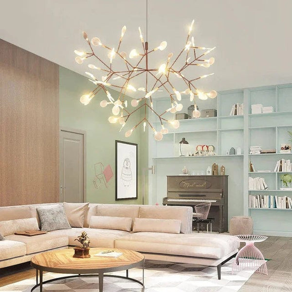 Modern Firefly LED Chandelier Light Led Ceiling Light Fixture Hanging Lamp for Dining Room