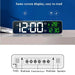 Functionality Meets Fashion: A Stylish Addition - Alarm Clock for Living Room and Bedroom