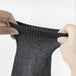 Silver-Lined Comfort: Thicker Diabetic Socks with Intricate Knitting Patterns for Style and Health