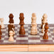 Portable Sophistication: Felted Chess Board with Magnetic Pieces - Perfect for Adults and Kids