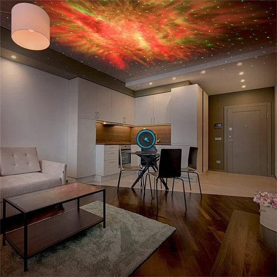 Starry Nights Anywhere: Lonvis Star Projector - Atmosphere Star Light Ceiling Projector for Kids and Home Parties.